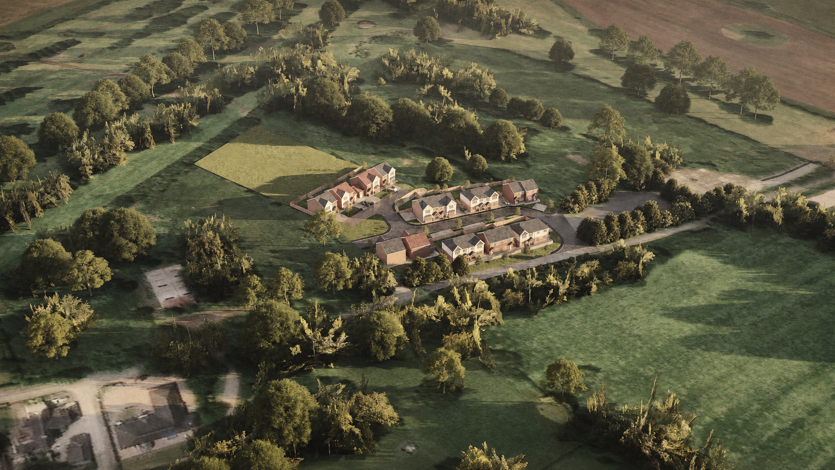 Green Scape development visual